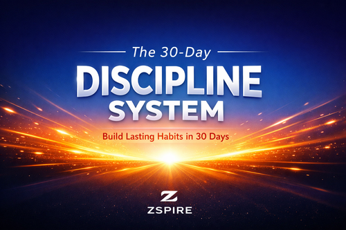 30-Day Discipline System: Change you in 30 Days. $0+